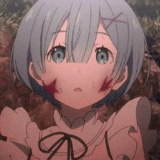 😮 emoji Re:Zero @miloaan Telegram sticker 14 of 82