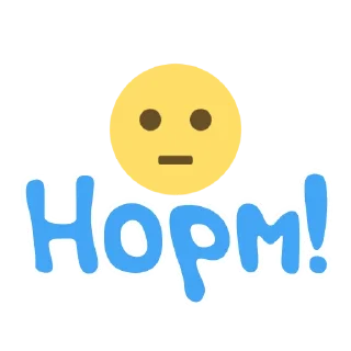 😐 emoji ЯсноПонятно  by @GIFSTIKI Telegram sticker 10 of 67
