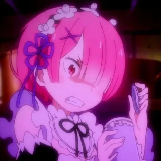 🤬 emoji Re:Zero @miloaan Telegram sticker 9 of 82