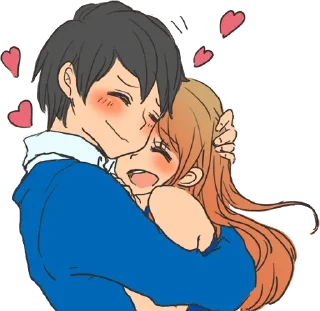 Sticker from snuggling sticker :: @line_stickers