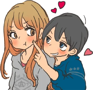 😕 emoji snuggling sticker :: @line_stickers Telegram sticker 17 of 40