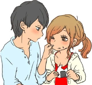 🍙 emoji snuggling sticker :: @line_stickers Telegram sticker 18 of 40