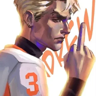 🖕 emoji all for the Drew Telegram sticker 22 of 74