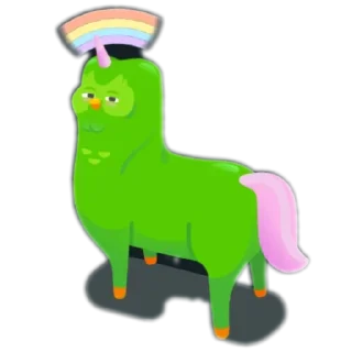 Sticker from Duolingo (by: @hd_kanon)