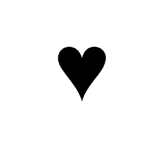 🖤 emoji love you. Telegram sticker 11 of 66