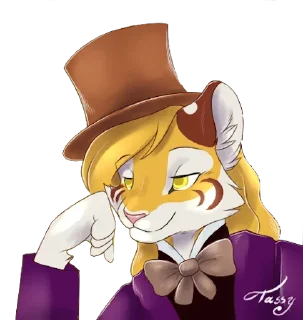 Sticker from Фурри!? @Lucegraph
