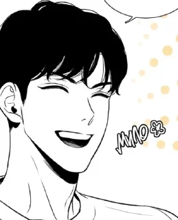 ☺️ emoji Bj Alex by @limetin0w0 Telegram sticker 7 of 44