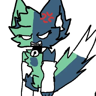 Sticker from Долбанутенькие фурри