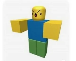 Sticker from roblox noob