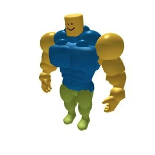 💪 emoji roblox noob Telegram sticker 10 of 41