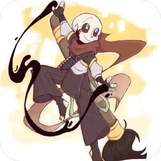 Sticker from 🎨Ink!Sans🎨 @UndertaleDeltaruneStickersArts