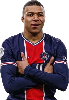 Sticker from mbappe💙