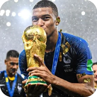 🫥 emoji Mbappe Telegram sticker 11 of 17