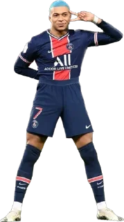 Sticker from mbappe💙
