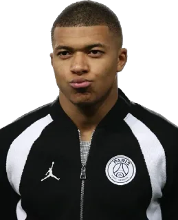 Sticker from mbappe💙