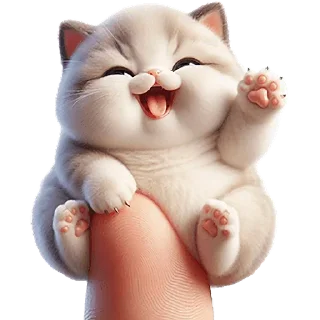 Sticker from Микро-котики @Nyasticks