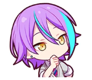 🌟 emoji Руи Камиширо @Bombamiau Telegram sticker 5 of 90