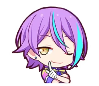 🌟 emoji Руи Камиширо @Bombamiau Telegram sticker 13 of 90