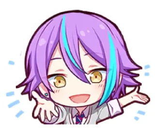 🌟 emoji Руи Камиширо @Bombamiau Telegram sticker 15 of 90