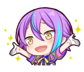 🌟 emoji Руи Камиширо @Bombamiau Telegram sticker 8 of 90