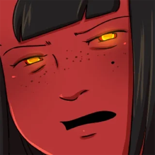 😐 emoji яточкины стикеры @yato_nyav Telegram sticker 23 of 120