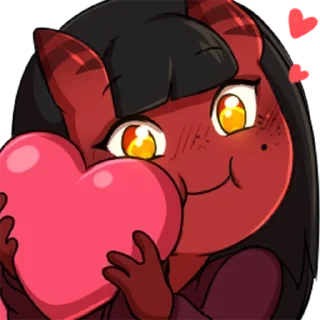 ❤️ emoji яточкины стикеры @yato_nyav Telegram sticker 17 of 120