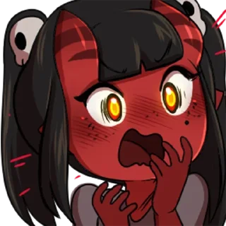 😱 emoji яточкины стикеры @yato_nyav Telegram sticker 24 of 120