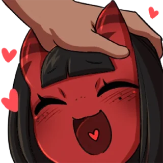 🥰 emoji яточкины стикеры @yato_nyav Telegram sticker 10 of 120