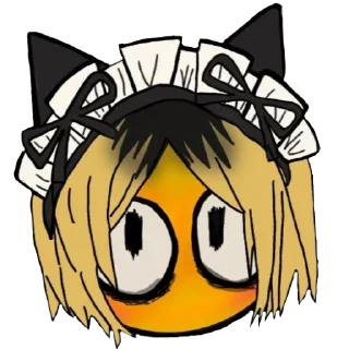 😽 emoji яточкины стикеры 2.0 @yato_nyav Telegram sticker 24 of 120