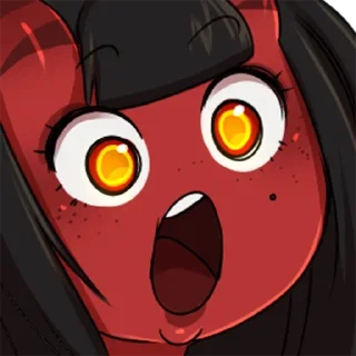 😱 emoji яточкины стикеры @yato_nyav Telegram sticker 6 of 120