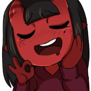 👌 emoji яточкины стикеры @yato_nyav Telegram sticker 14 of 120