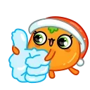 👍 emoji Маринка @FOXDIZIGNERLIFE Telegram sticker 23 of 27