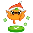 ✅ emoji Маринка @FOXDIZIGNERLIFE Telegram sticker 9 of 27