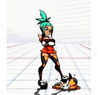 😤 emoji Skullgirls gif Telegram sticker 21 of 52