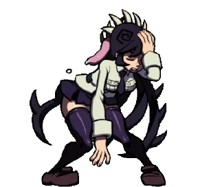 😵‍💫 emoji Skullgirls gif Telegram sticker 5 of 52