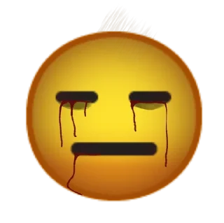 👁 emoji SMILES.HORROR,𒁂 Telegram sticker 13 of 16