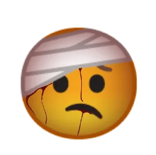 🤕 emoji SMILES.HORROR,𒁂 Telegram sticker 15 of 16