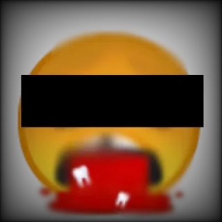 🩸 emoji SMILES.HORROR,𒁂 Telegram sticker 12 of 16