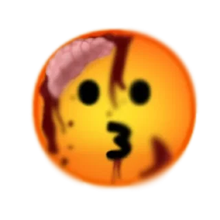 Sticker from SMILES.HORROR,𒁂