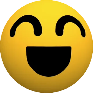 😄 emoji 3D Emojis 🍑 ➡️ @CloobHub ⬅️ Telegram sticker 6 of 20