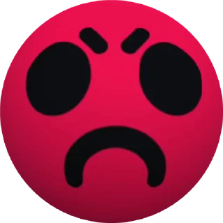 😡 emoji 3D Emojis 🍑 ➡️ @CloobHub ⬅️ Telegram sticker 12 of 20