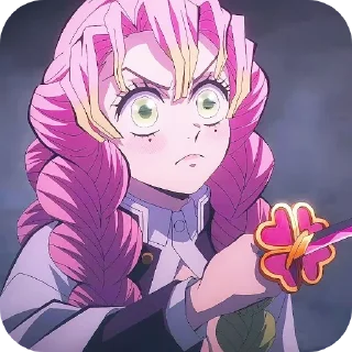 💗 emoji ☆.｡.:*Mitsuri.｡.:*☆ Telegram sticker 13 of 85