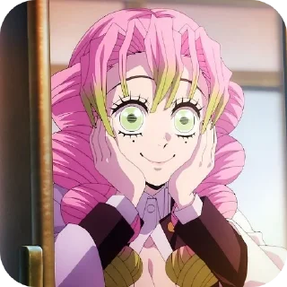 💗 emoji ☆.｡.:*Mitsuri.｡.:*☆ Telegram sticker 11 of 85