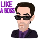 😎 emoji The Office Telegram sticker 23 of 26