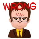 😡 emoji The Office Telegram sticker 6 of 26