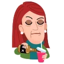 🍷 emoji The Office Telegram sticker 11 of 26