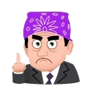 🖕 emoji The Office Telegram sticker 17 of 26