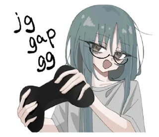 🐺 emoji ₍ ɦᥲᥒᥱi sᴛiᥴκᥱr ₎ ˚₊· ♡ @mewsticks Telegram sticker 7 of 16