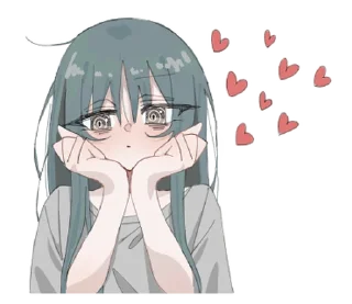 🐺 emoji ₍ ɦᥲᥒᥱi sᴛiᥴκᥱr ₎ ˚₊· ♡ @mewsticks Telegram sticker 6 of 16
