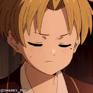 😶 emoji Mushoku Tensei @sharky_png Telegram sticker 5 of 50